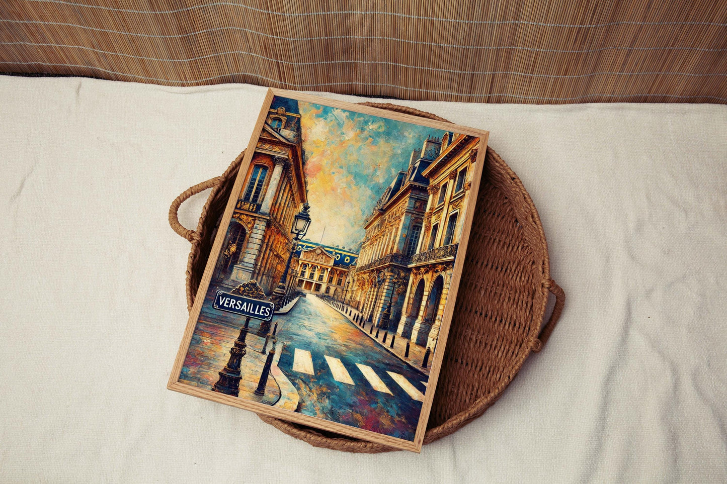 Versailles Art Print - Elegant French Wall Art, Travel Poster, European Decor, Housewarming & France Gift, Versailles Wall Art for Home
