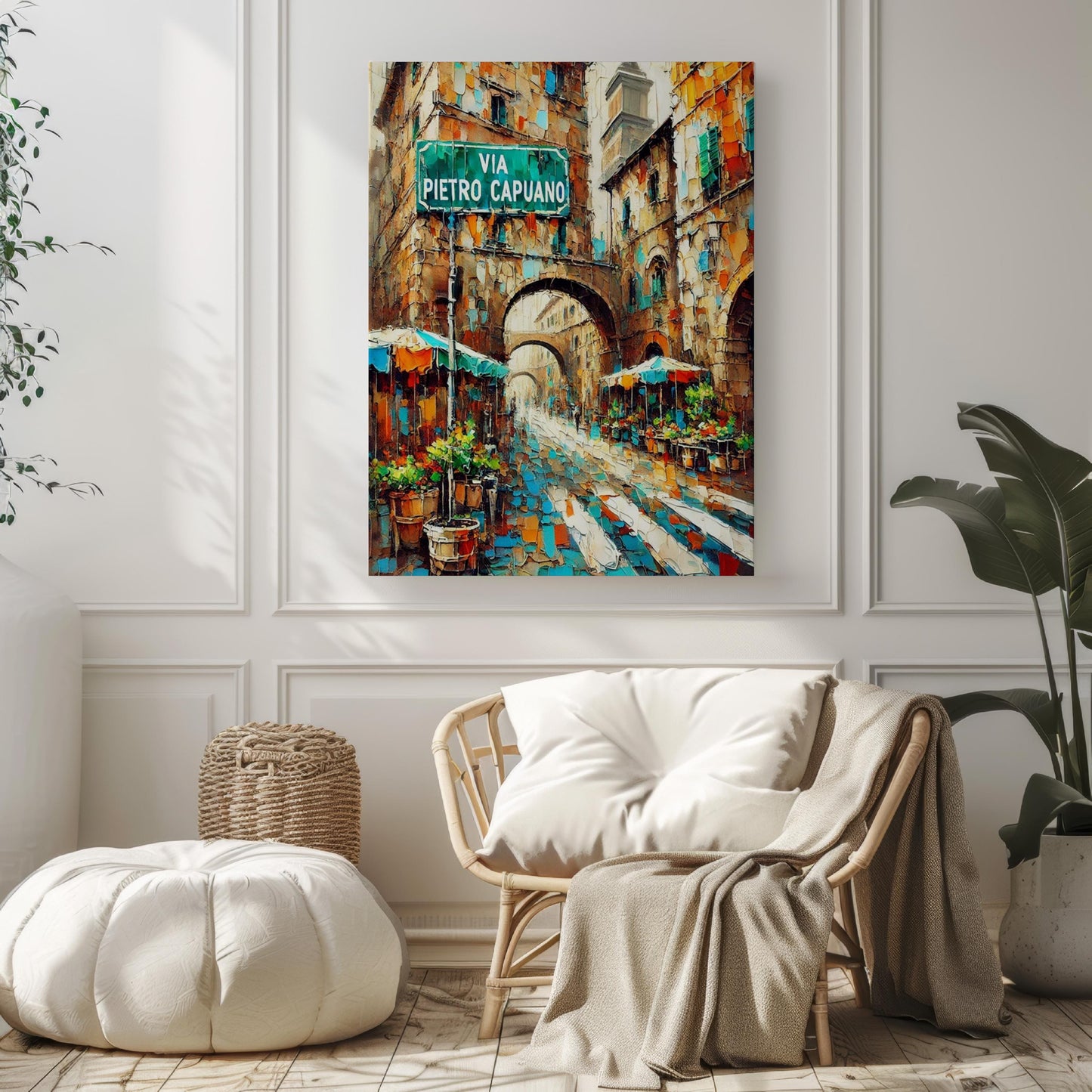 Via Pietro Capuano Wall Art, Amalfi Print, Italy Art, “City” Gift, Travel Souvenir, Travel Poster, “State” Art, PERSONALIZED GIFT