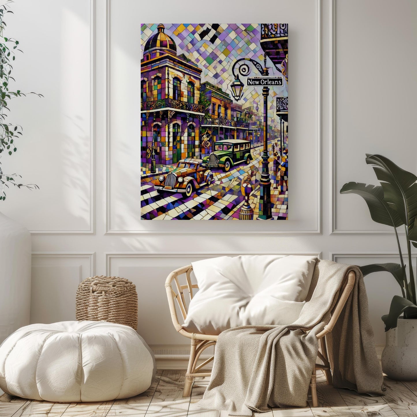 Louisiana Wall Art New Orleans Print Travel Poster USA Gift Louisiana Decor Housewarming Gift Louisiana Travel Art