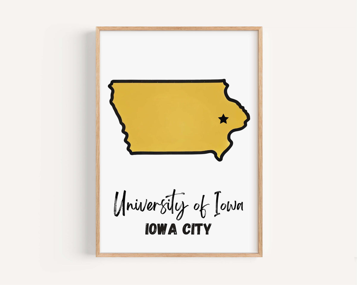 Custom College Pieces Wall Art Decor