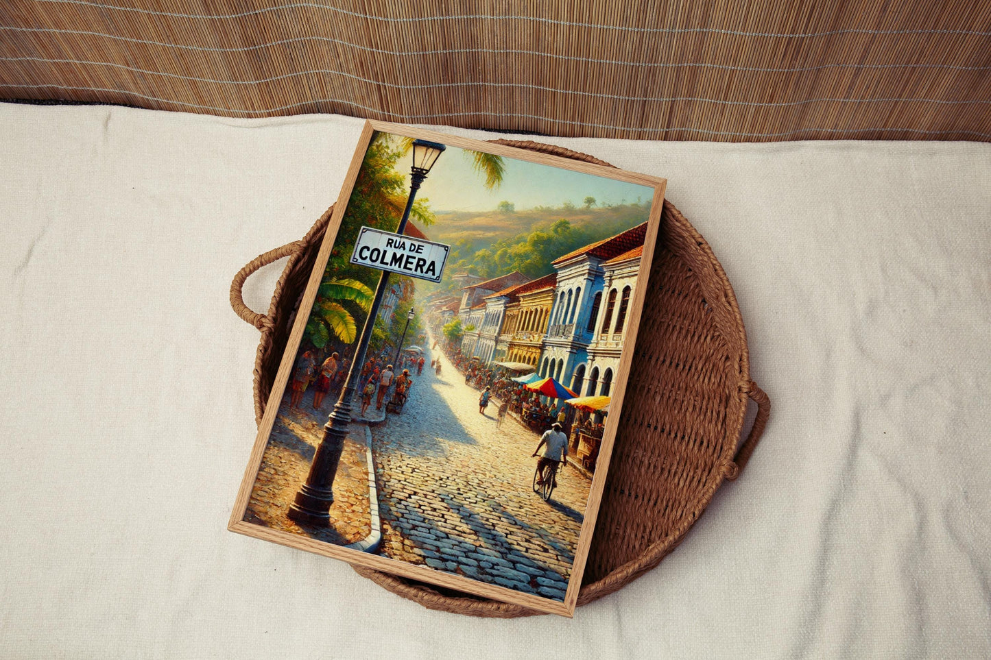 East Timor Dili Street Art | Rue de Colmera Wall Print | Travel Souvenir & Home Decor | Personalized Gift | Fine Art Paper with Archival Ink