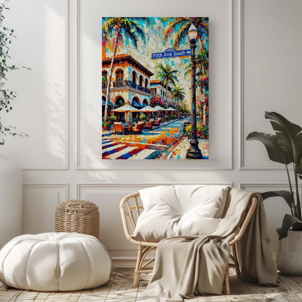 Fifth Avenue South Wall Art - Naples, Florida, USA