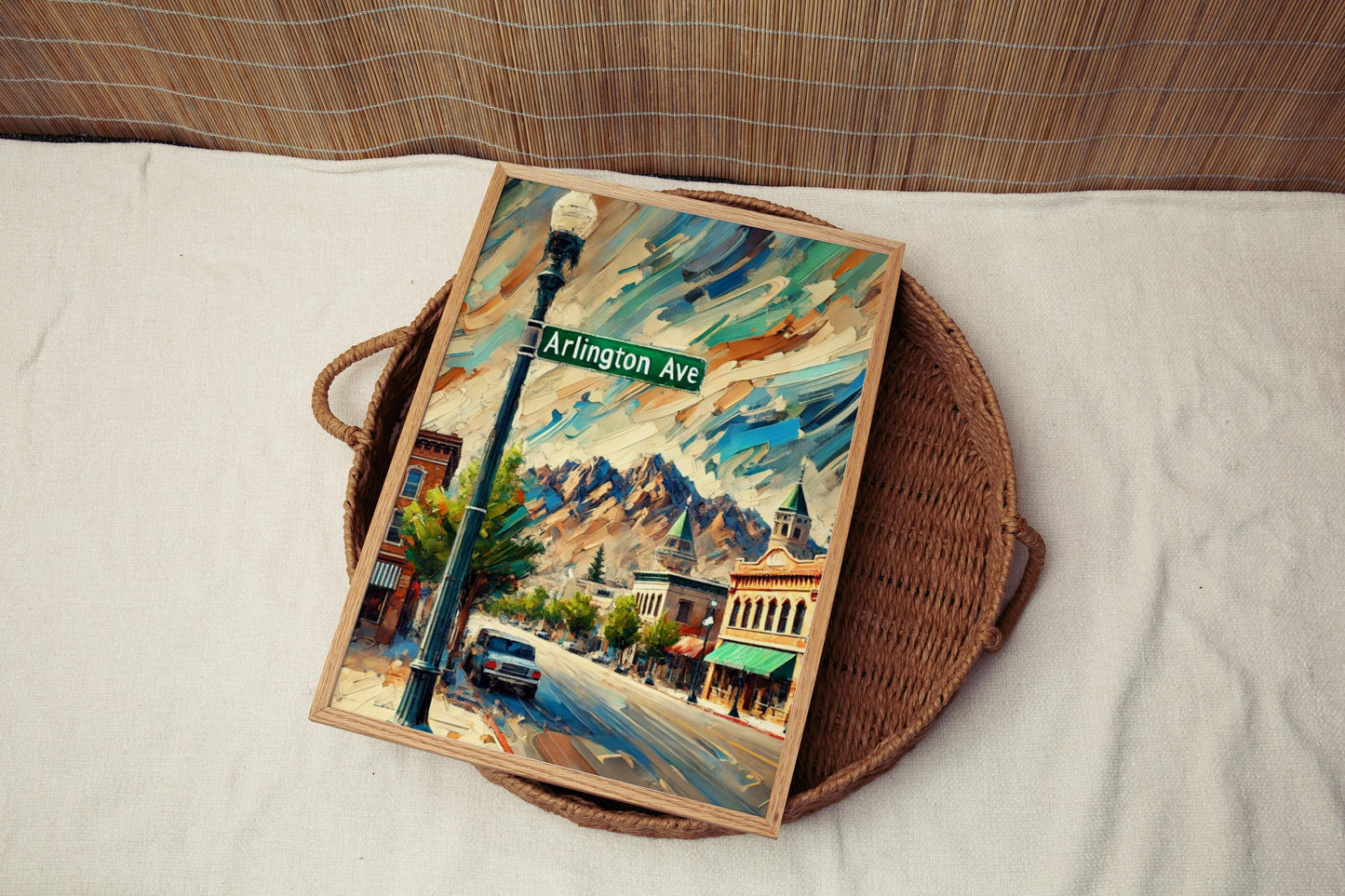 Arlington Avenue Wall Art, Nevada Print, USA Art, “City” Gift, Travel Souvenir, Travel Poster, “State” Art, PERSONALIZED GIFT