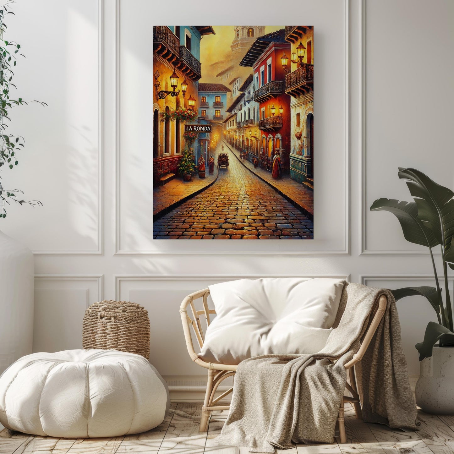 La Ronda Wall Art Quito Print Ecuador Art Travel Souvenir Travel Poster City Gift Housewarming Decor Colonial Charm Fine Art Paper