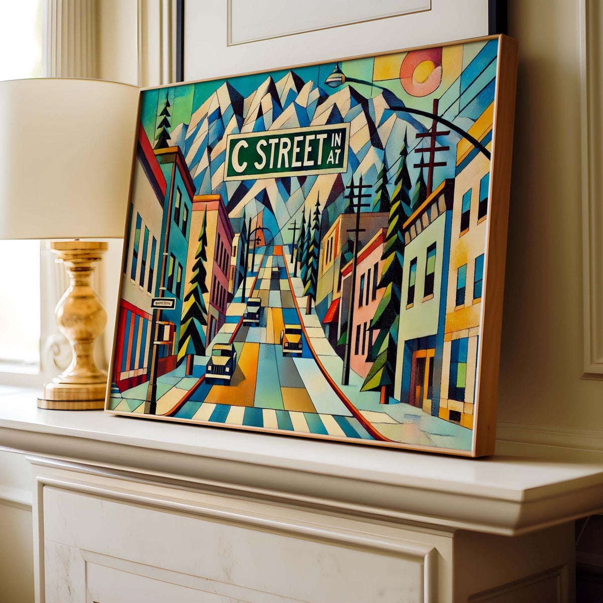 C Street Decor Poster - Alaska, USA