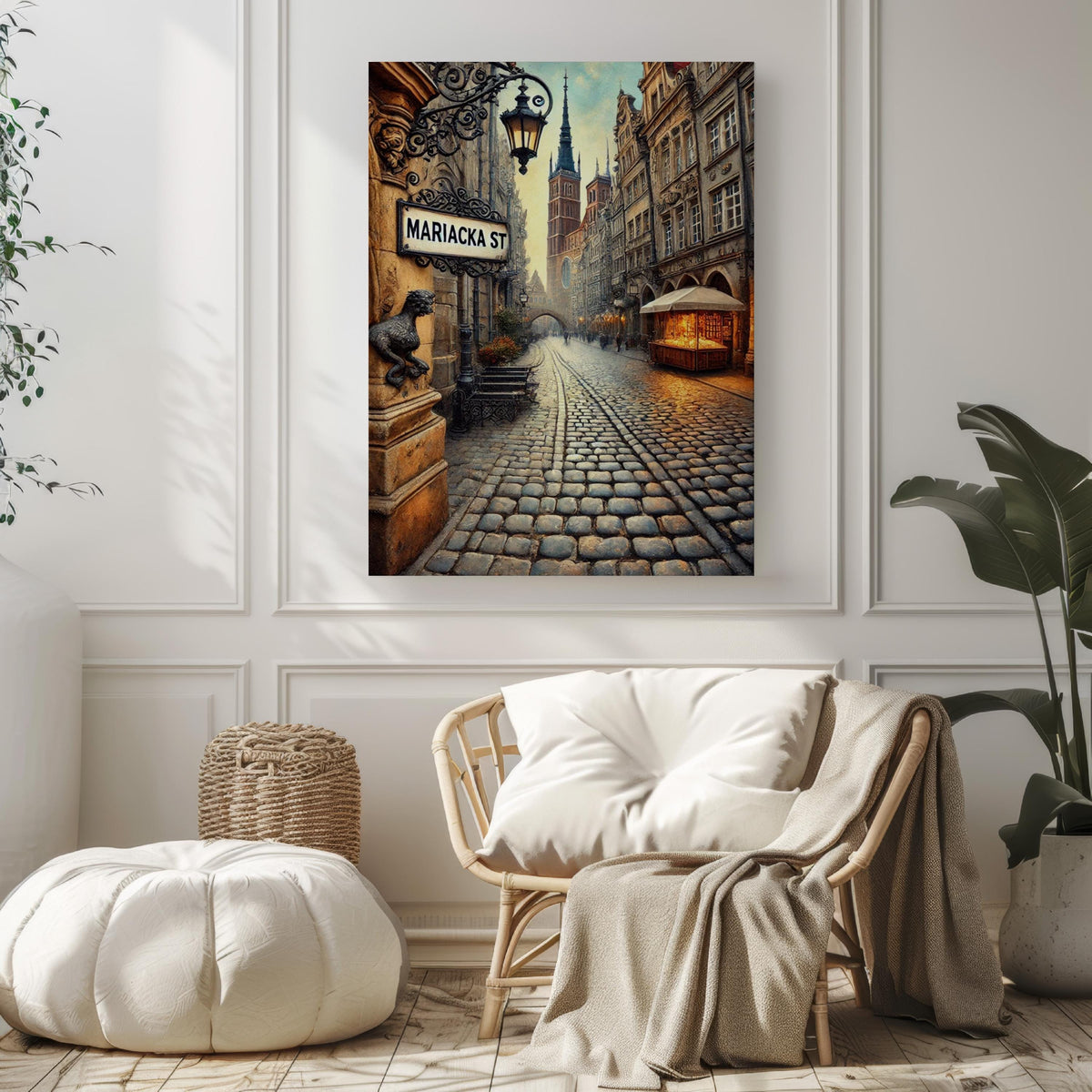 Mariacka Street Wall Art Decor - Poland