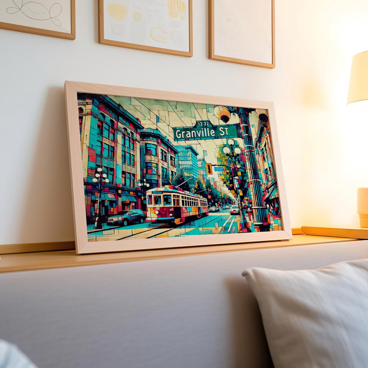 Granville St Print - Vancouver, Canada