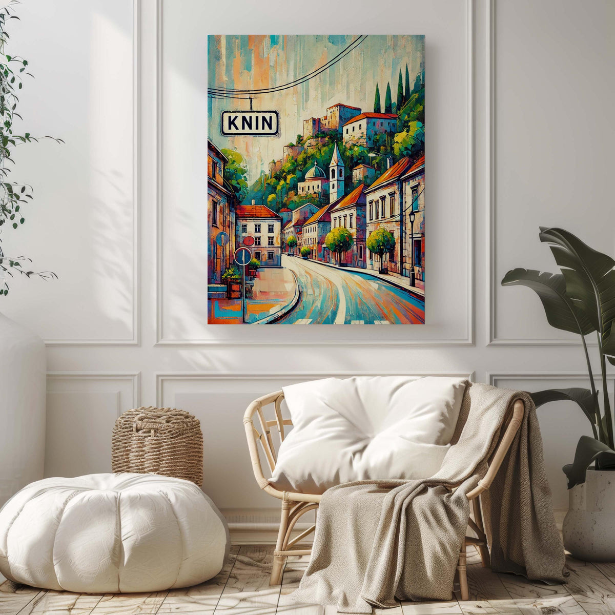 Knin Wall Print Decor - Knin, Croatia
