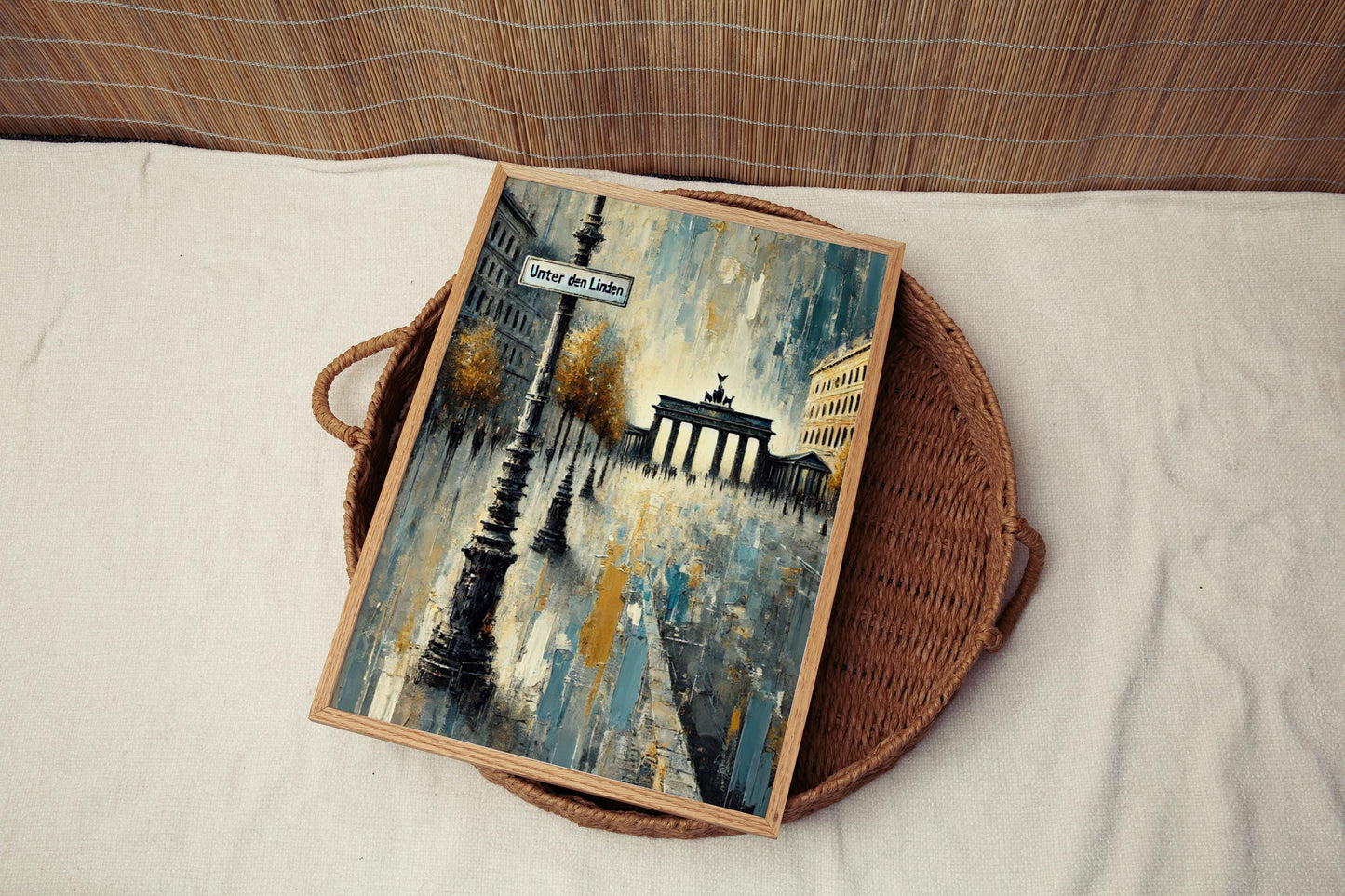 Unter den Linden Wall Art | Berlin Cityscape Print | Germany Travel Poster | European Wall Decor | Housewarming Gift | Travel Souvenir