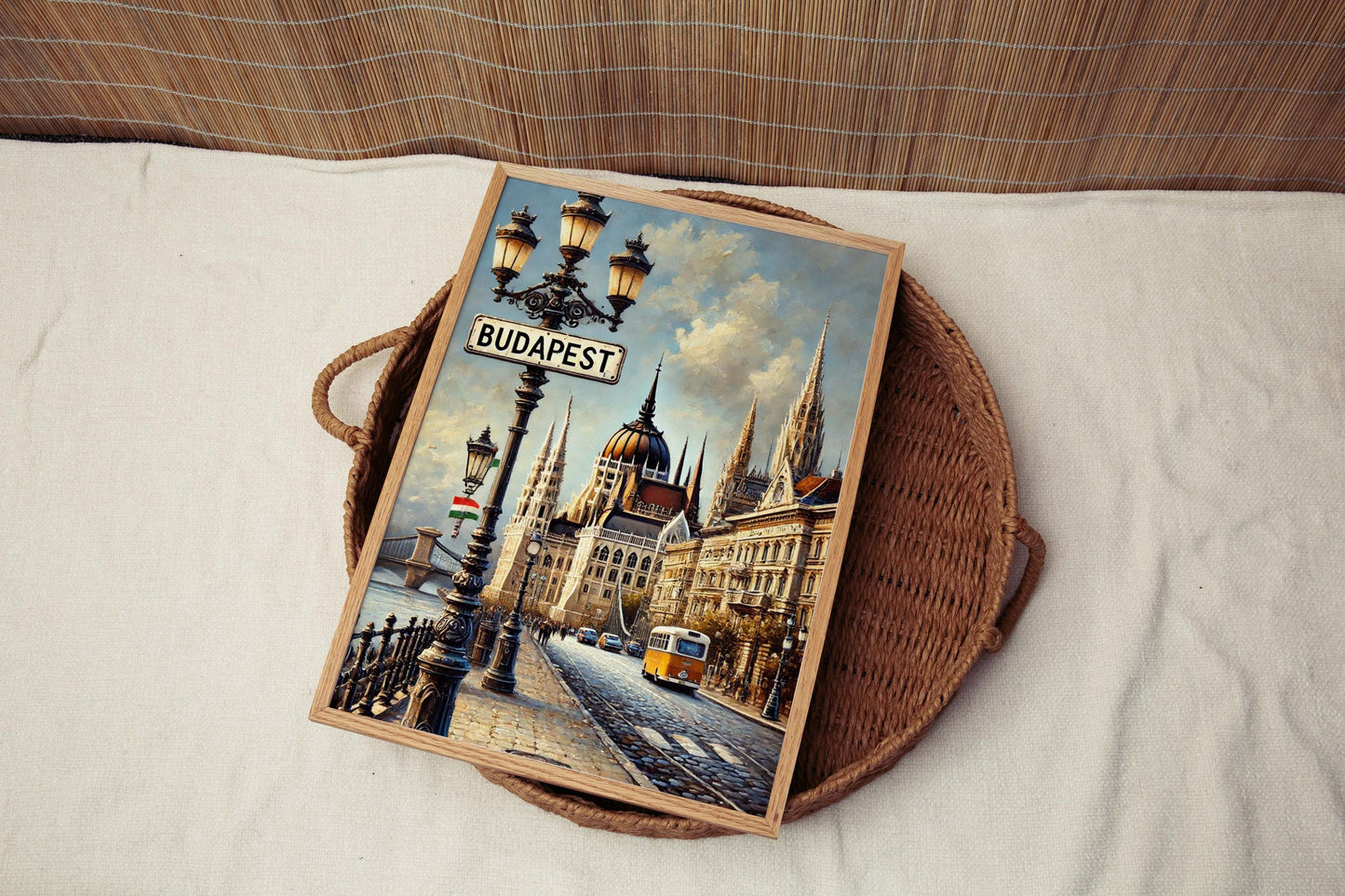 Budapest Art Print - Hungary City Wall Art, Travel Poster, European Home Decor, Housewarming Gift, Budapest Travel Print