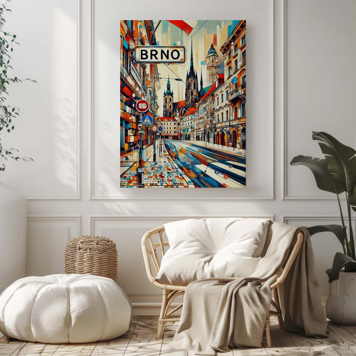 Brno Art Print - Brno, Czech Republic