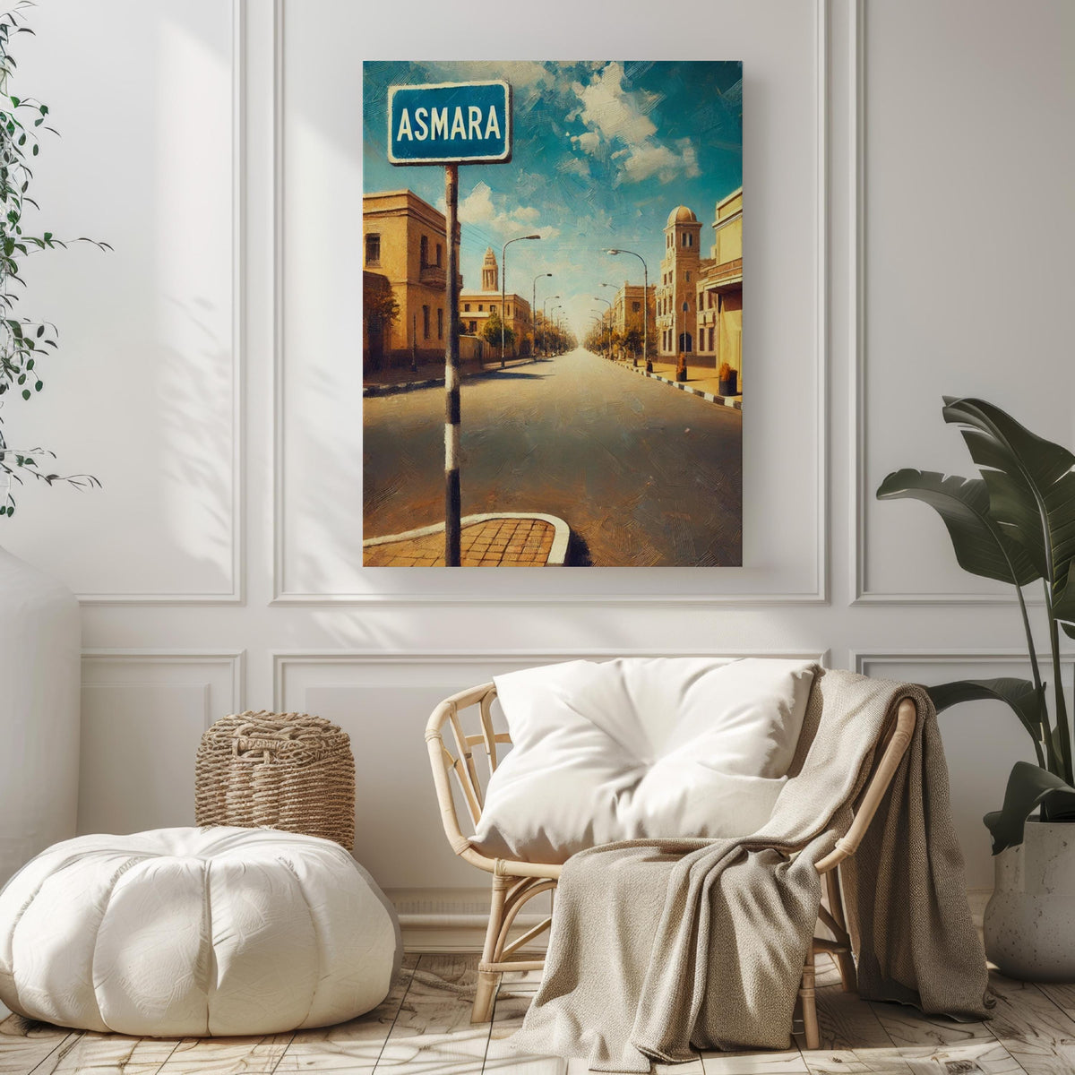 Eritrea Modern Wall Art - Asmara, Eritrea