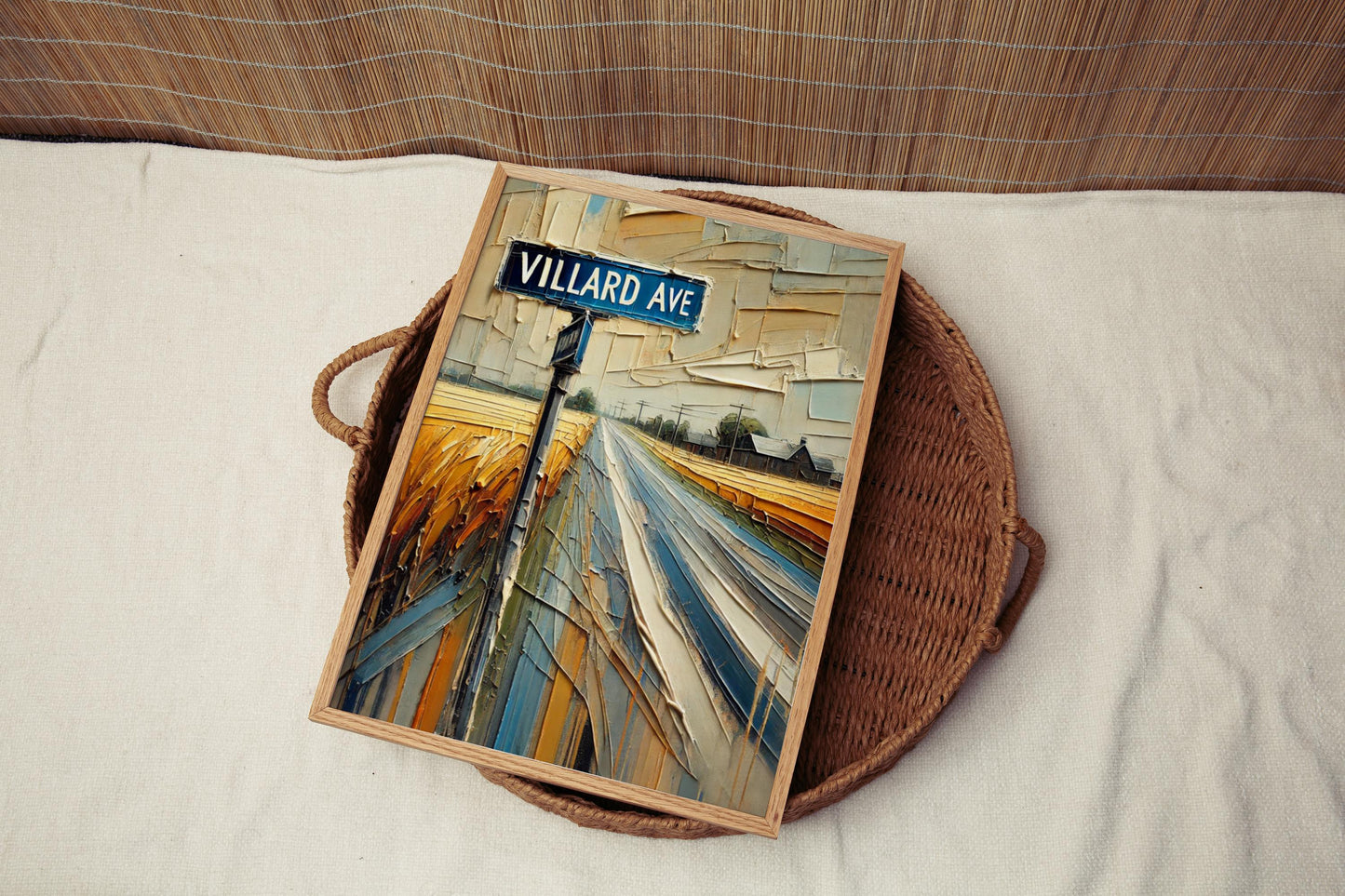 Villard Avenue Wall Art, Dickinson Print, North Dakota Art, “City” Gift, Travel Souvenir, Travel Poster, “State” Art, PERSONALIZED GIFT