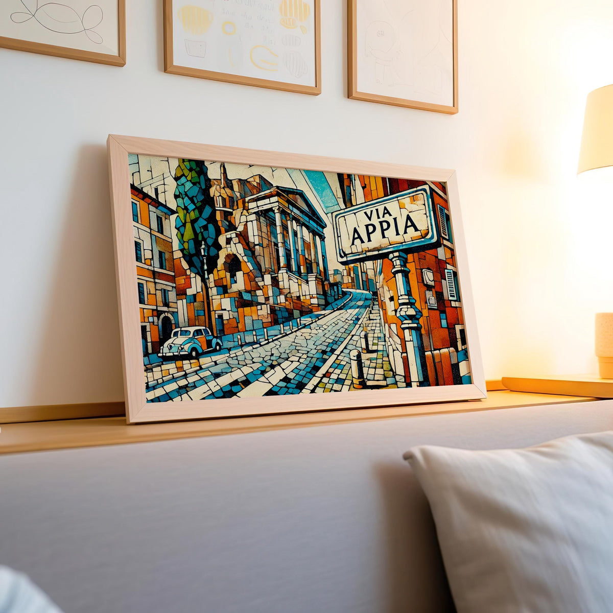 Via Appia Decor Print - Rome, Italy