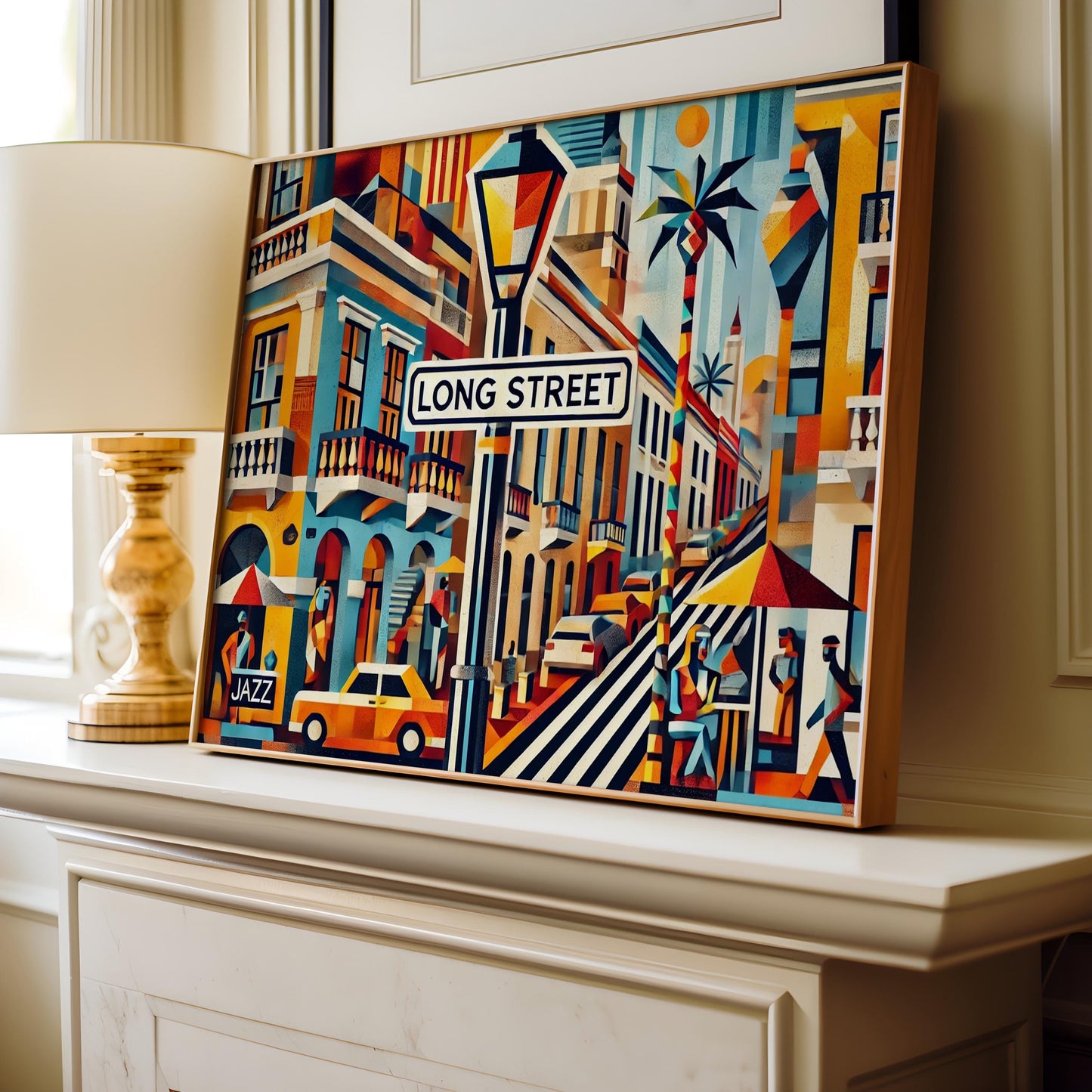 Long Street Wall Art Cape Town Print South Africa Travel Poster Housewarming Gift South Africa Art Decor