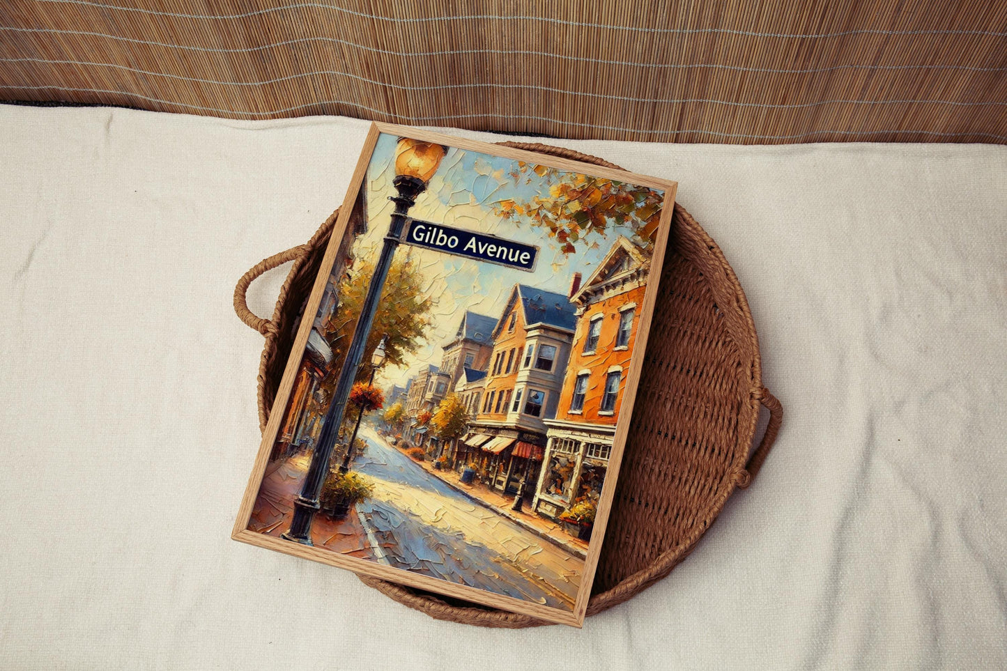 Gilbo Avenue Wall Art, Keene Print, New Hampshire Art, “City” Gift, Travel Souvenir, Travel Poster, “State” Art, PERSONALIZED GIFT