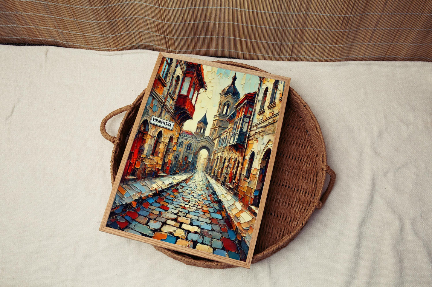 Virmenska Street Wall Art, Lviv Print, Ukraine Art, “City” Gift, Travel Souvenir, Travel Poster, “State” Art, PERSONALIZED GIFT