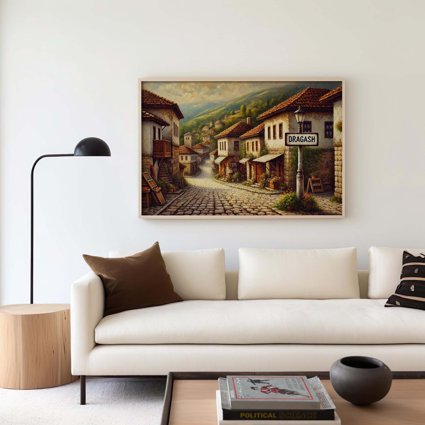 Dragash Art Wall Decor, Kosovo City Travel Print, European Poster, Housewarming Gift, Dragash Wall Art, Unique Kosovo Artwork