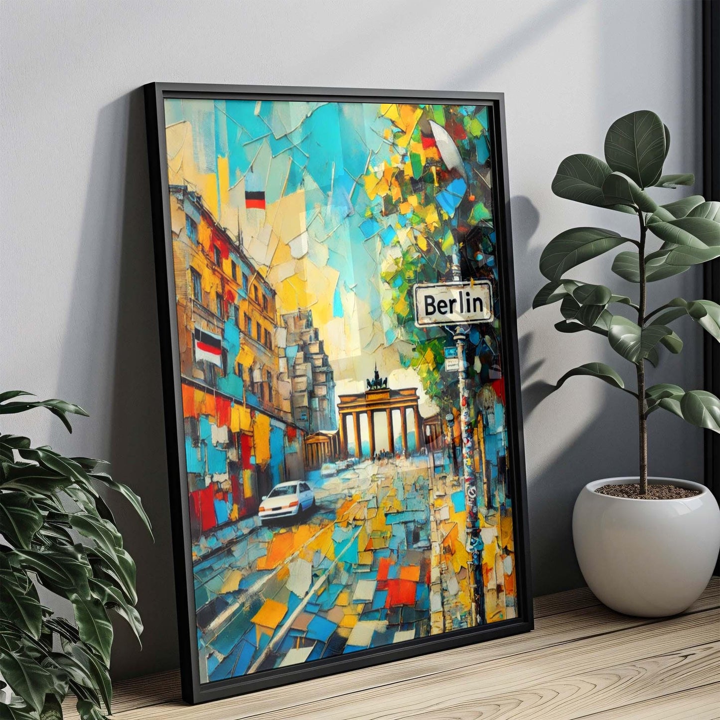 Berlin Art Berlin Wall Print Travel Poster Germany Gift European Artwork Housewarming Decor