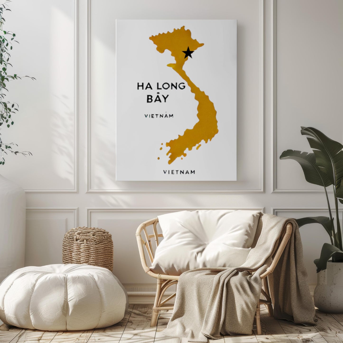 Ha Long Bay Wall Art Print – Vietnam Travel Decor, Housewarming Gift, Scenic Ha Long Bay Artwork for Home