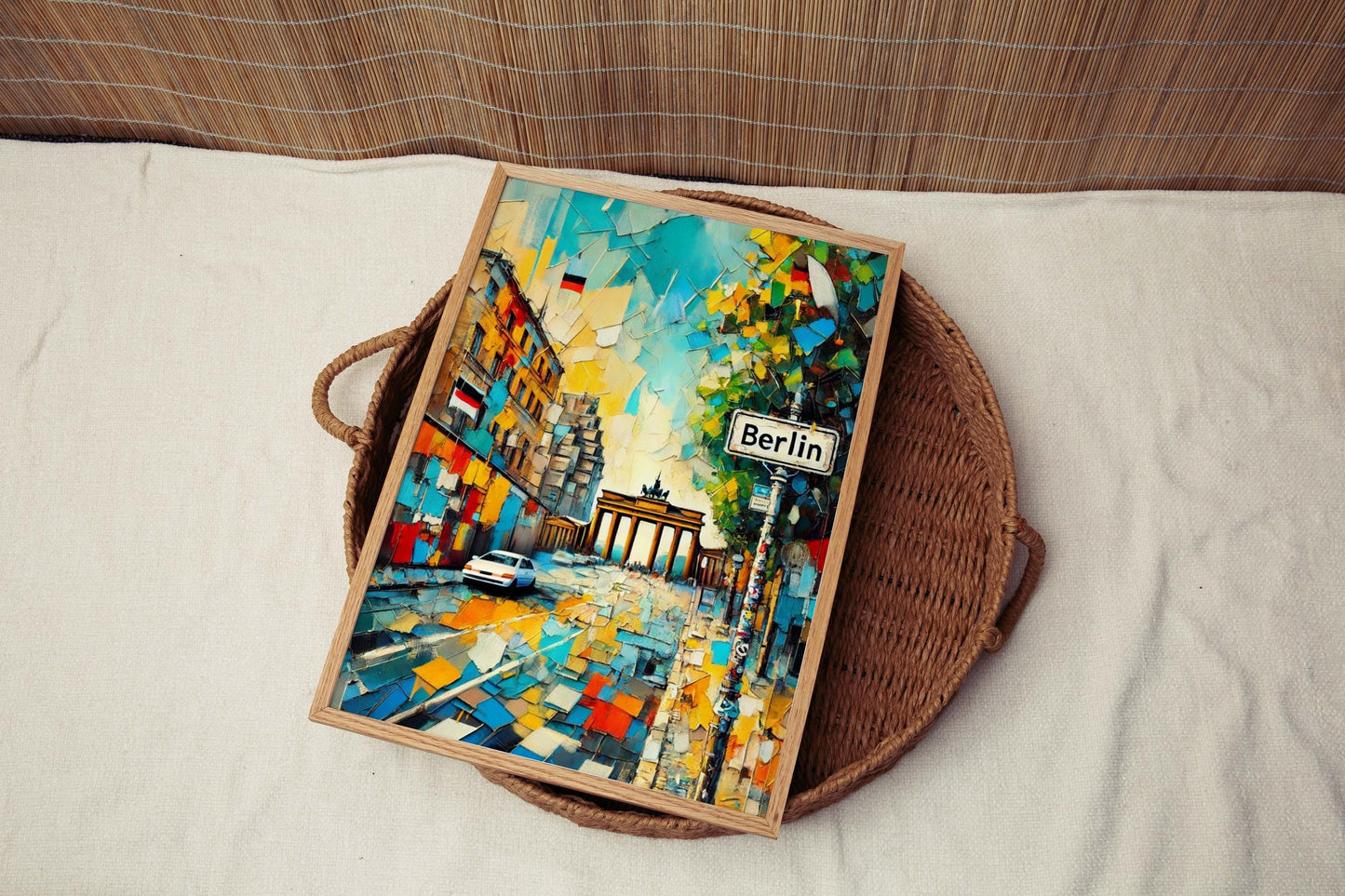 Berlin Art Berlin Wall Print Travel Poster Germany Gift European Artwork Housewarming Decor