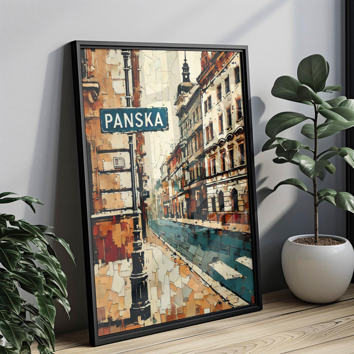 Panska Street Sign Print - Bratislava, Slovakia