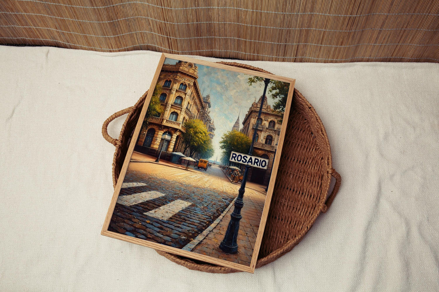 Rosario Wall Art Travel Print Argentina Poster South American Gift Housewarming Souvenir Home Decor