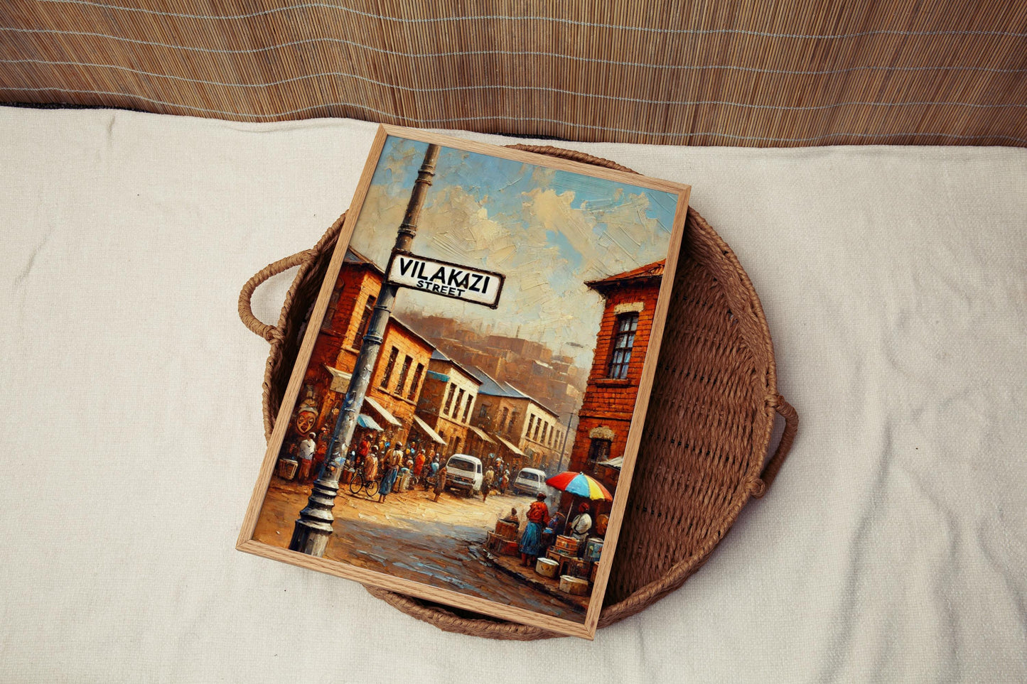 Vilakazi Street Wall Art, Soweto Print, South African Travel Poster, Nobel Peace Winners, Home Décor, Travel Souvenir, Fine Art Print