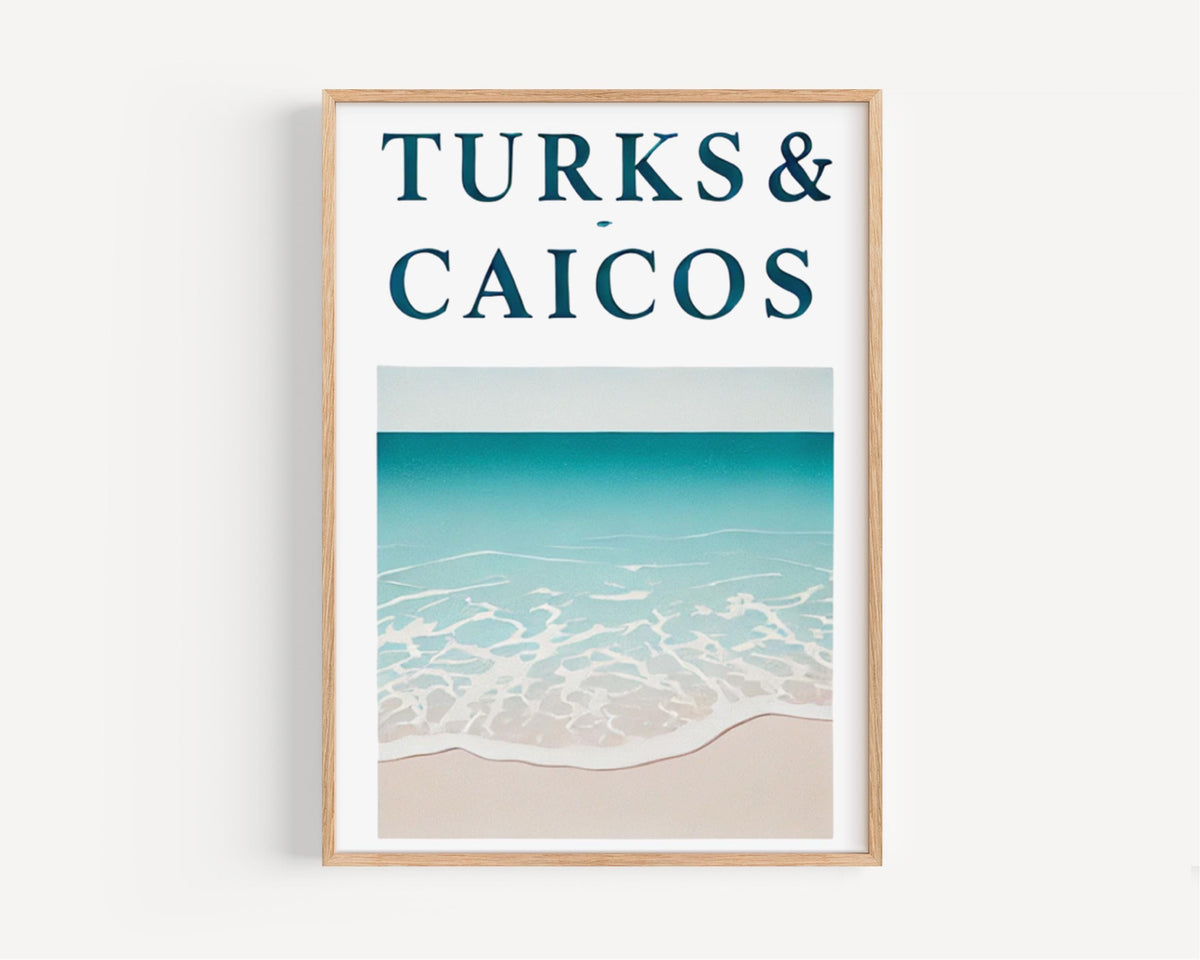 Turks And Caicos Beach Print - Turks And Caicos Islands