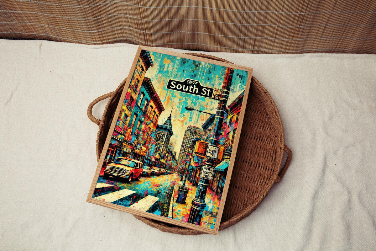 South Street Print - Philadelphia, Pennsylvania, USA