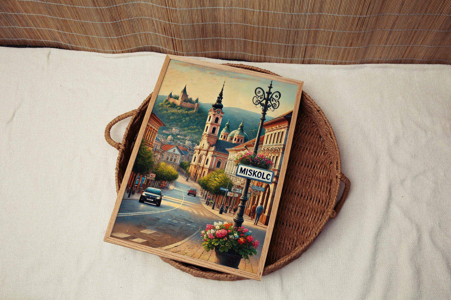 Miskolc Art Travel Print - Hungary City Wall Art, European Poster, Housewarming Gift, Scenic Miskolc Decor, Hungary Travel Artwork