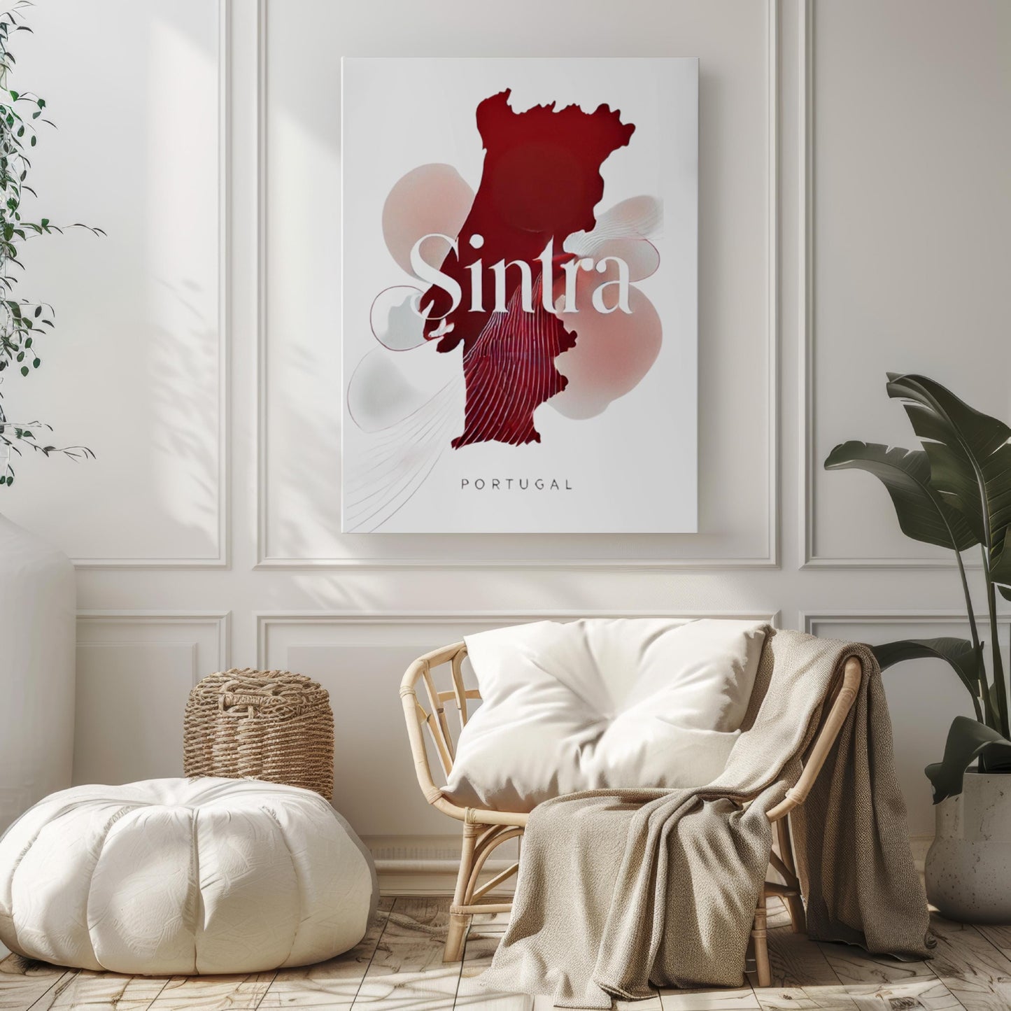 Portugal Sintra Wall Art Print - Coastal Travel Poster, Portugal Gift & Home Decor, Housewarming Artwork for Beach Lovers