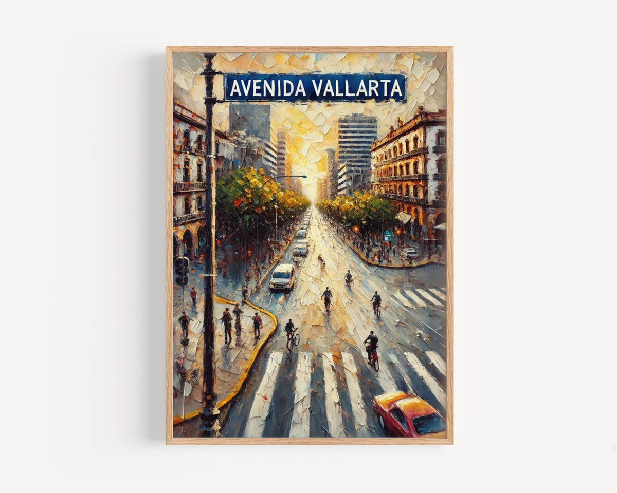Avenida Vallarta Print - Guadalajara, Mexico