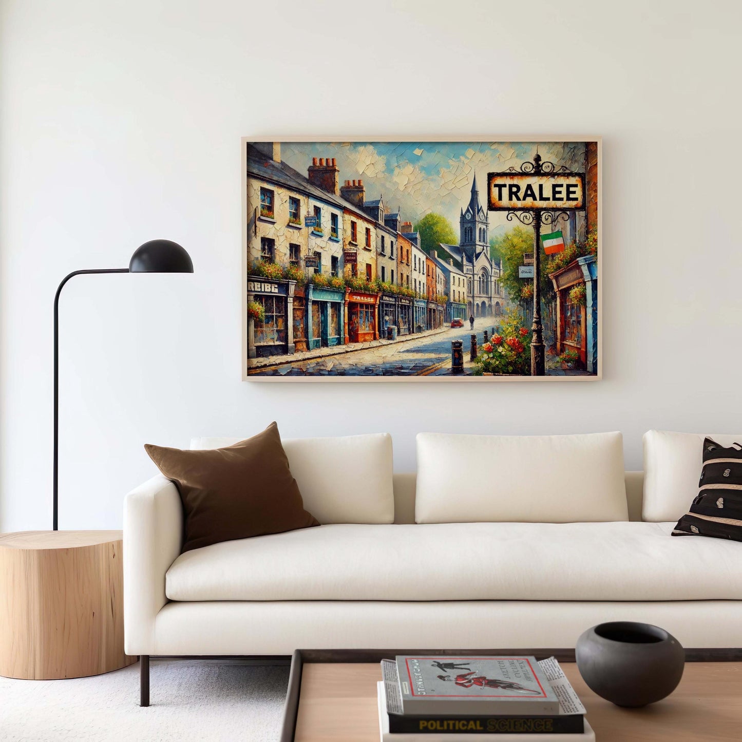 Tralee Art Print – Ireland City Wall Art, Travel Poster, Housewarming Gift, European Decor, Tralee Travel Print, Irish Home Decoration