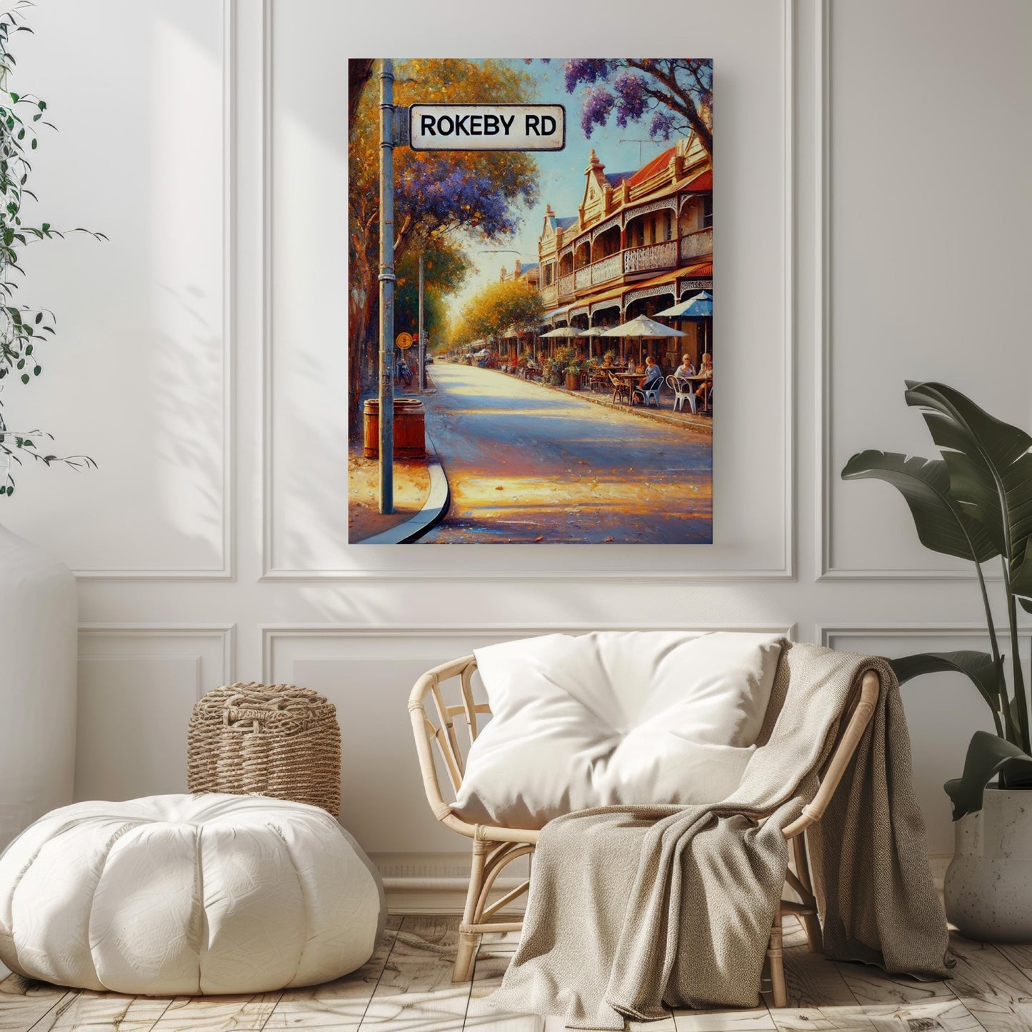 Subiaco Rokeby Rd Wall Art Print – Perth Travel Poster & Souvenir, Subiaco Gift, Housewarming Decor