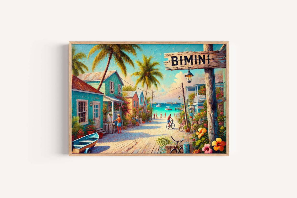 Bimini Island Print - Bimini, Bahamas