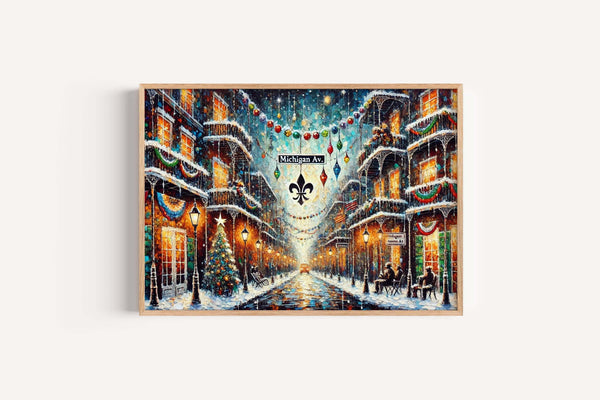 Michigan Avenue Art Print - Chicago, Illinois, USA