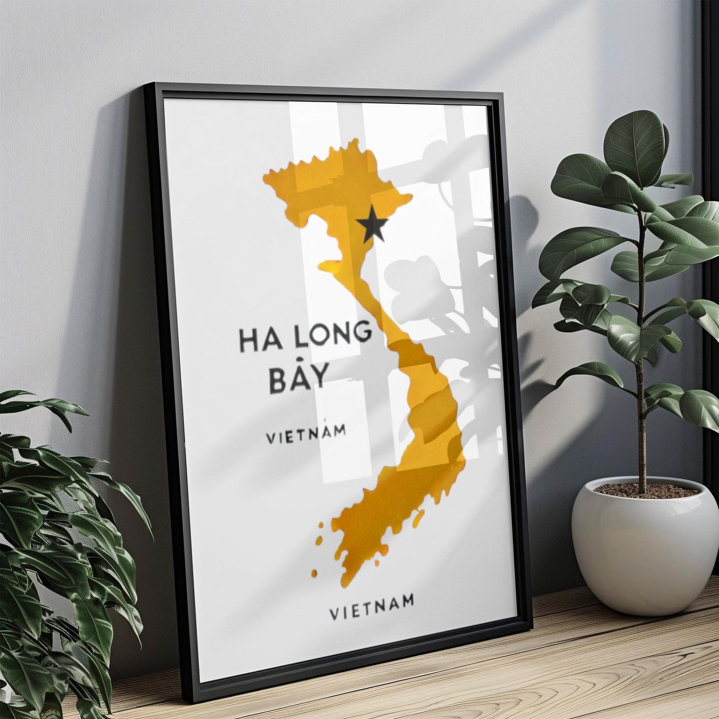 Ha Long Bay Wall Art Print – Vietnam Travel Decor, Housewarming Gift, Scenic Ha Long Bay Artwork for Home