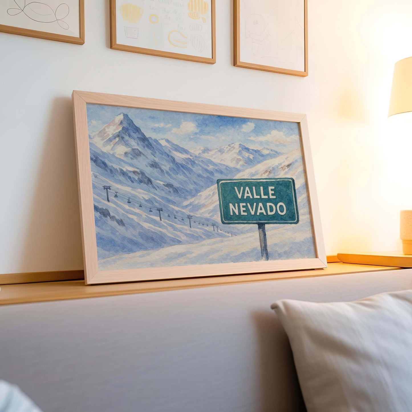 Valle Nevado Ski Resort Print