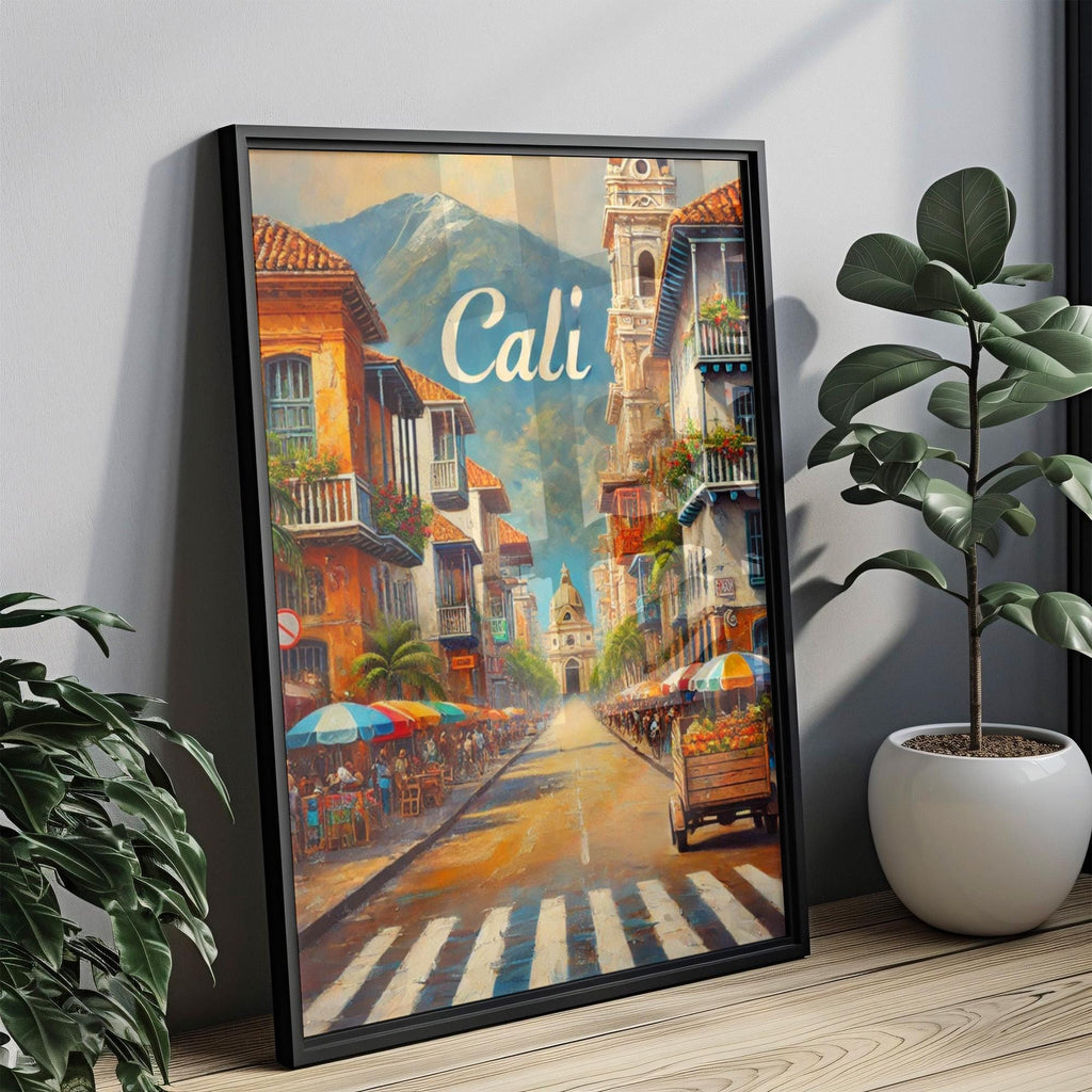 Colombia Wall Art Cali Print Travel Poster South American Decor Housewarming Gift Colombia Gift