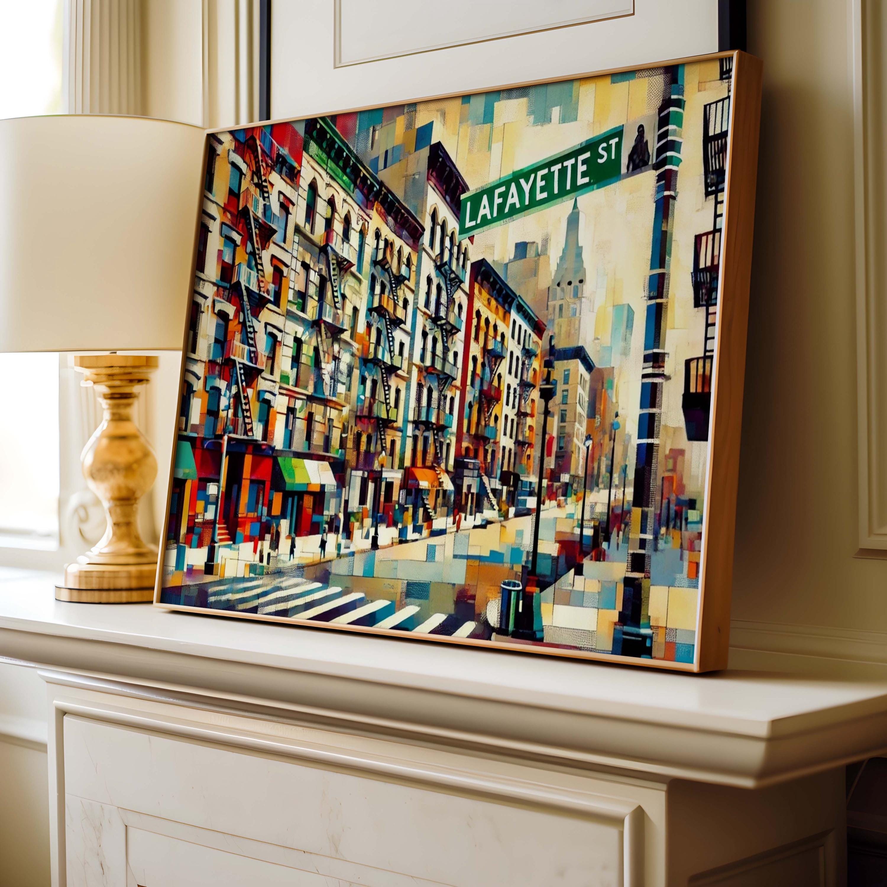 Lafayette Street Wall Art - Manhattan, New York, USA