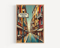 Strada Nova Print Vintage - Venice, Italy