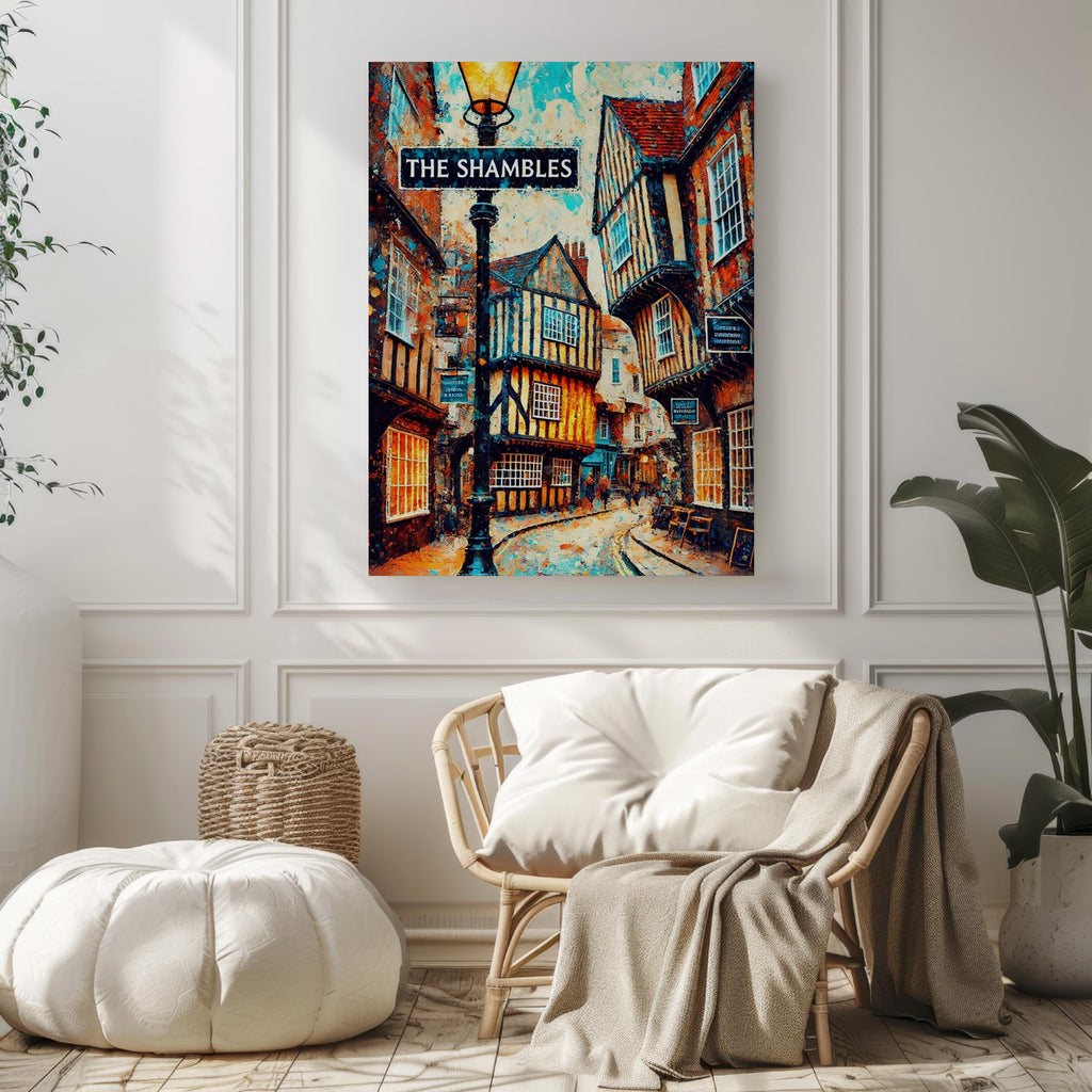 The Shambles Print - York, United Kingdom