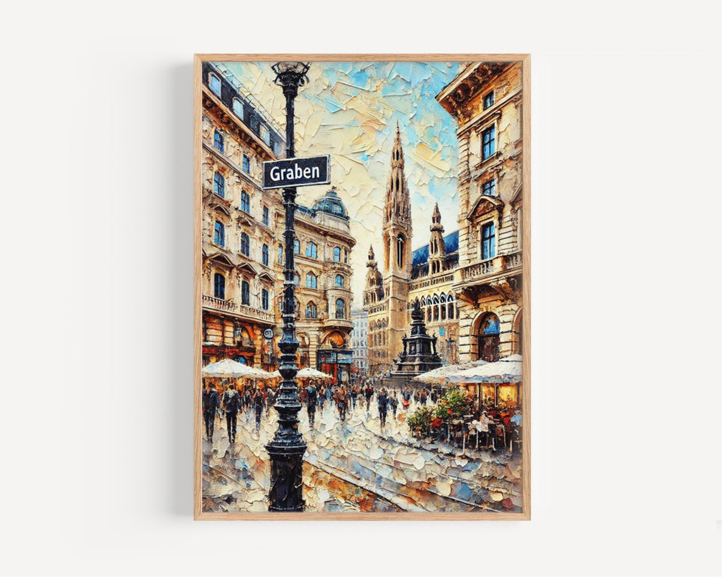 Graben Wall Art Classic - Vienna, Austria