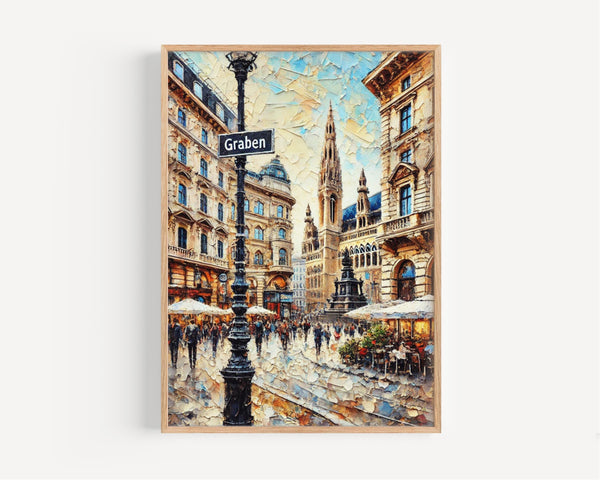 Graben Wall Art Classic - Vienna, Austria