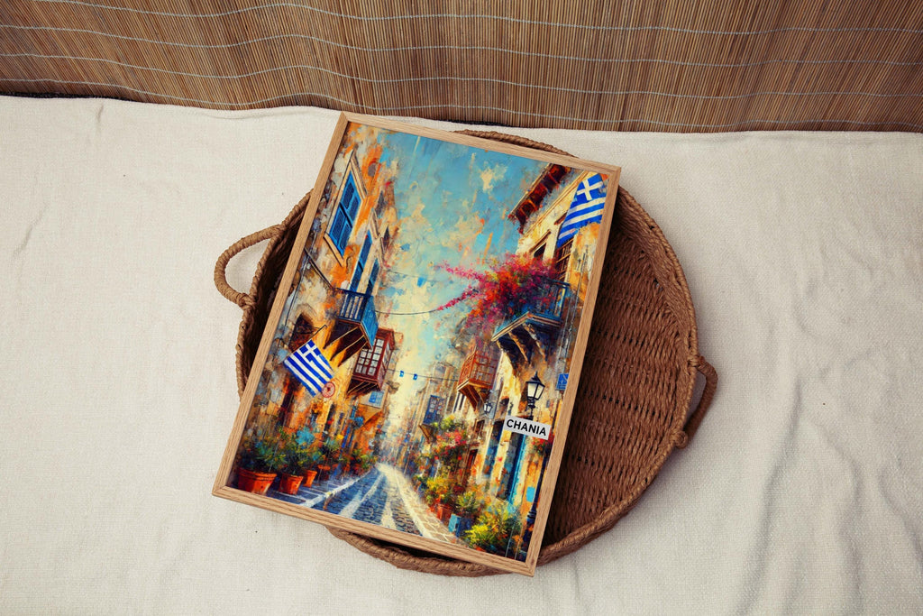 Chania Travel Poster - Chania, Greece