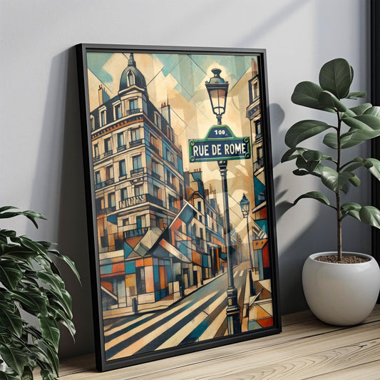 Rue de Rome Wall Art, Rue de Rome Print, Marseille Art, France Gift, Travel Print, Travel Poster, Housewarming Gift, France Artwork