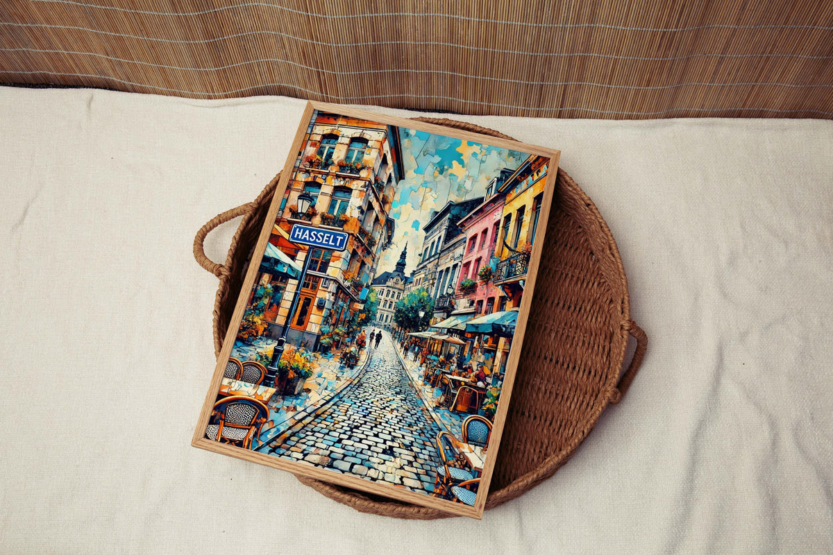 Hasselt City Print - Hasselt, Belgium