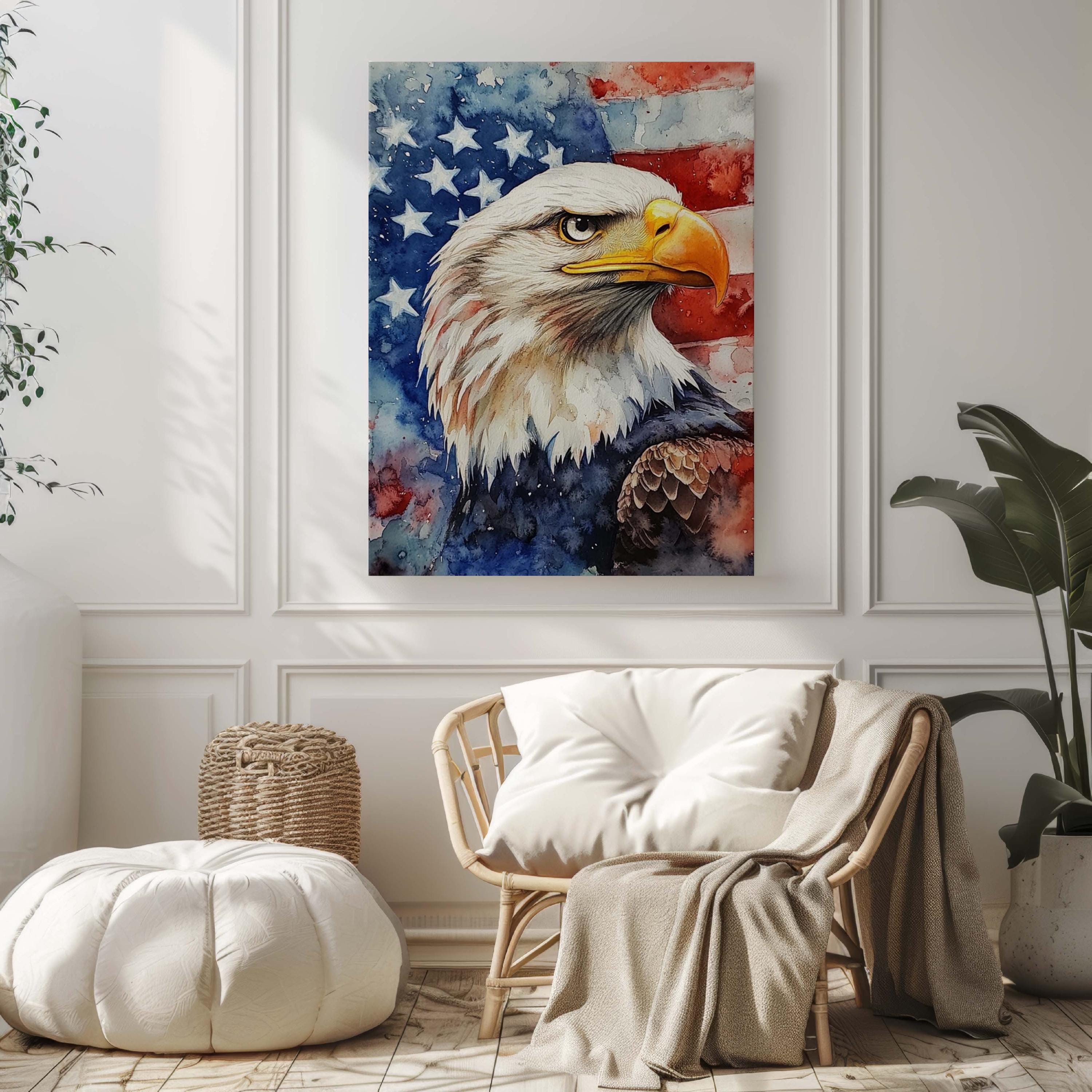Eagle Wall Art Patriotic - United States