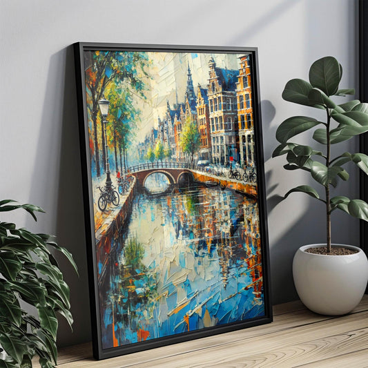 Amsterdam Wall Art, Netherlands Print, “Town/Burrow” Art, “City” Gift, Travel Souvenir, Travel Poster, “State” Art, PERSONALIZED GIFT